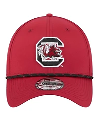 New Era Men's Garnet South Carolina Gamecocks Rope 39THIRTY Flex Hat