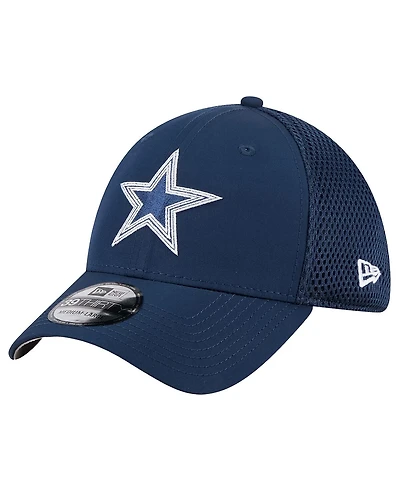 New Era Men's Navy Dallas Cowboys Outline 39THIRTY Flex Hat