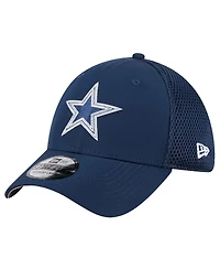 New Era Men's Navy Dallas Cowboys Outline 39THIRTY Flex Hat