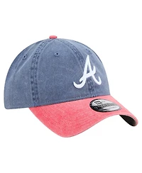 New Era Men's Navy/Red Atlanta Braves Select 9TWENTY Adjustable Hat