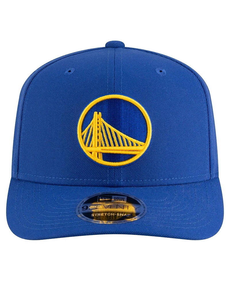 New Era Men's Royal Golden State Warriors 9SEVENTY Stock Adjustable Hat