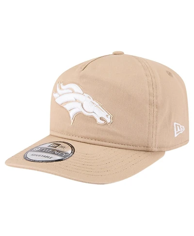 New Era Men's Tan Denver Broncos 19TWENTY Adjustable Hat