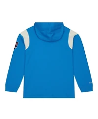 Mitchell & Ness Men's Blue/White New York Rangers Centennial Lightweight Thermal Hoodie
