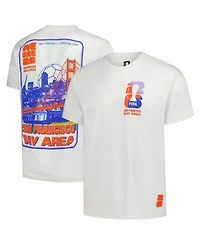 Outerstuff Men's Cream 2026 Fifa World Cup San Francisco Host City Local Oversized T-Shirt
