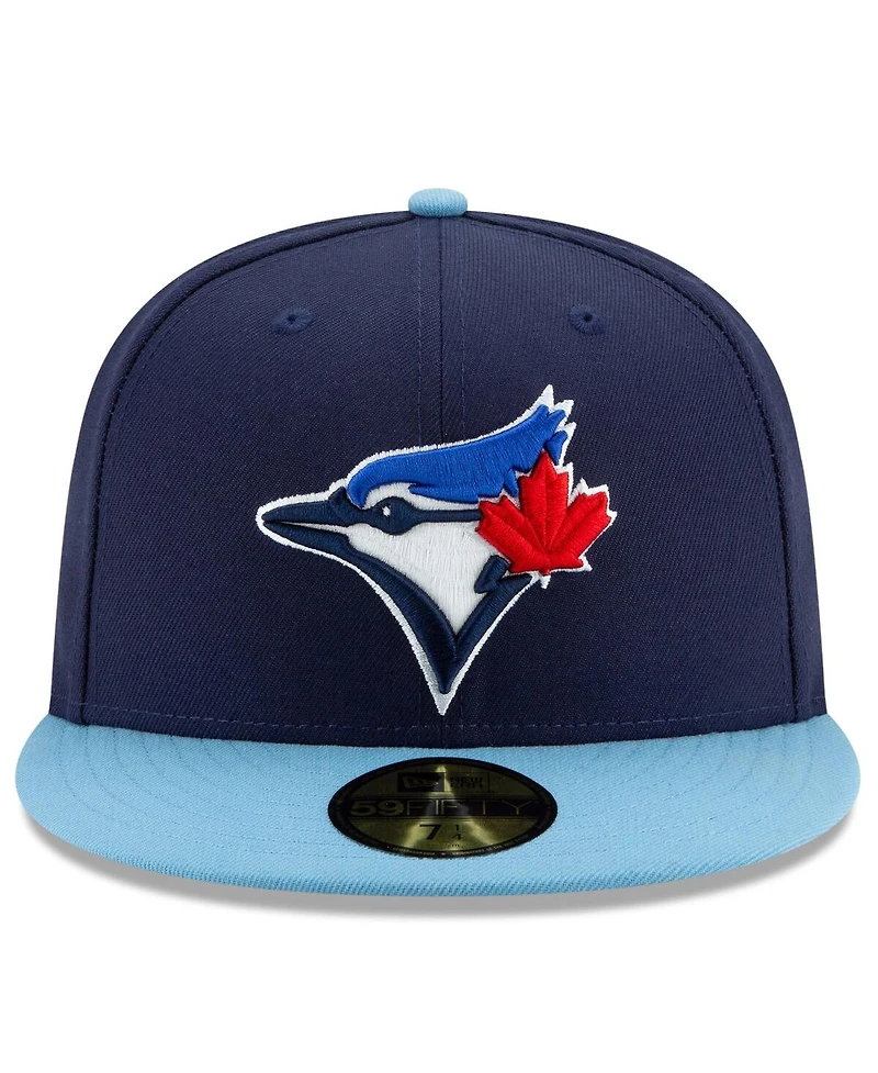 New Era Men's Royal Toronto Blue Jays 2025 Mlb Postseason Side Patch 59FIFTY Fitted Hat