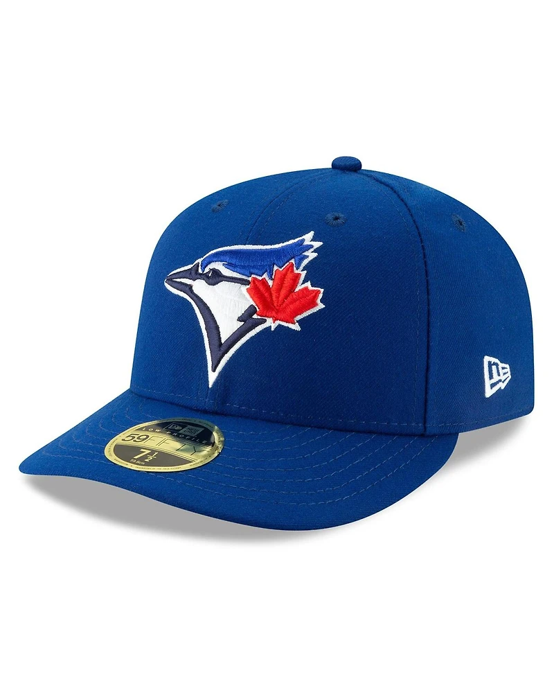 New Era Men's Royal Toronto Blue Jays 2025 Mlb Postseason Side Patch Low Profile 59FIFTY Fitted Hat