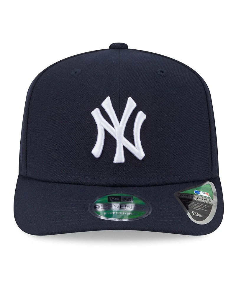 New Era Men's Navy New York Yankees 2025 Mlb Postseason Side Patch 9SEVENTY Adjustable Hat