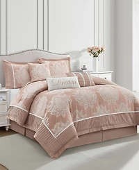 Stratford Park Therese Damask 7-Pc. Comforter Set