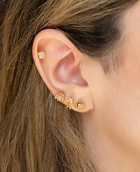 Girls Crew Crystal Gold Plated Star Wars Stud Set