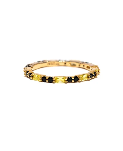 Girls Crew Harry Potter Hufflepuff House Crystal Ring