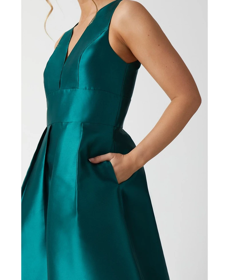 Coast Women's Twill Midi Bridesmaid Dress