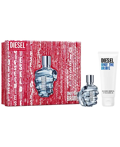 Diesel Men's Only The Brave Eau De Parfum Gift Set