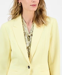 Kasper Women's Stretch Crepe Peak-Lapel Jacket