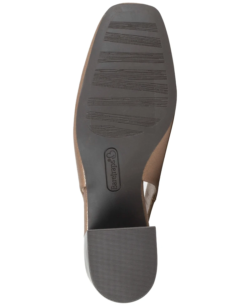 Baretraps Women's Ester Block Heel Slingback Pumps