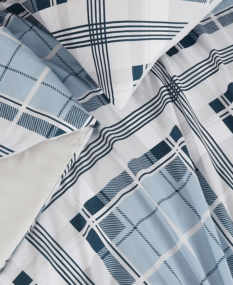 Truly Soft Lars Plaid 3-Pc. Duvet Set