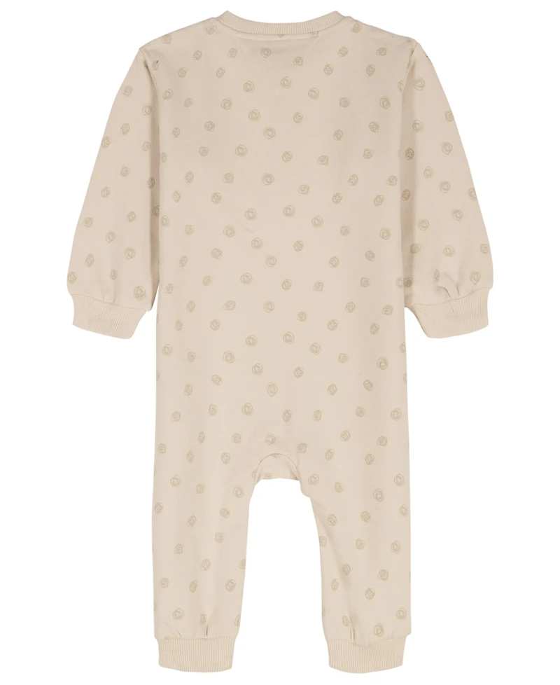 Calvin Klein Baby Boys and Girls Crewneck Coverall