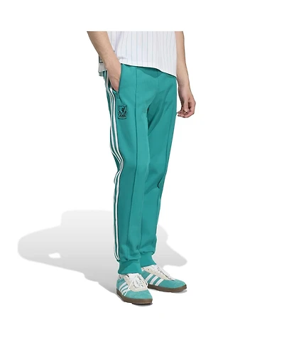 Adidas Men's Green Liverpool Lifestyler Track Pants