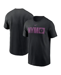 Nike Men's Black New York Mets City Connect Tricode T-Shirt