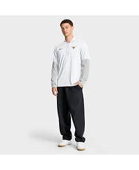 Nike Men's White Texas Longhorns One Goal Performance Half-Zip Pullover Sweatshirt