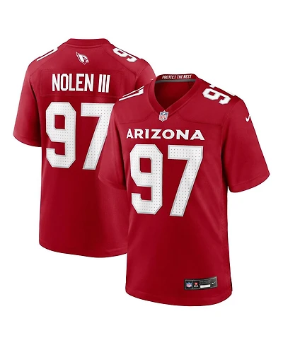 Nike Men's Walter Nolen Cardinal Arizona Cardinals 2025 Nfl Draft First Round Pick Game Jersey