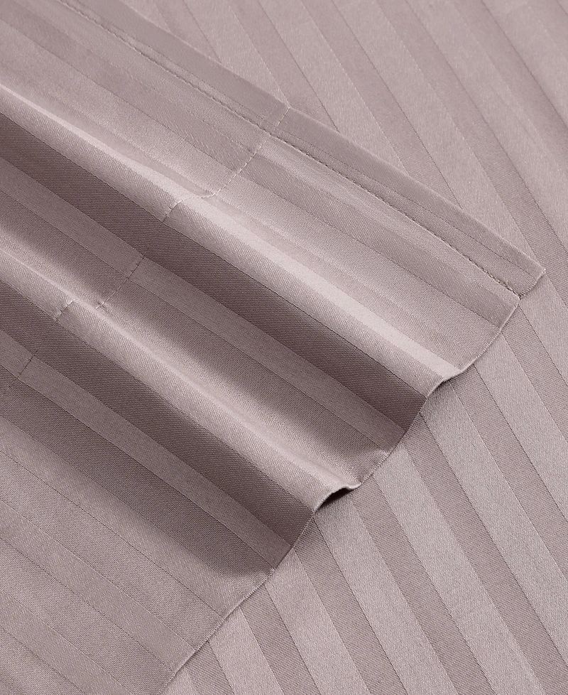 Vera Wang Solid Dobby Stripe T290 4-Pc. Sheet Set