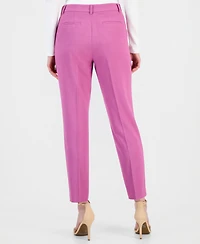 Tahari Asl Women's Mid Rise Straight-Leg Pants