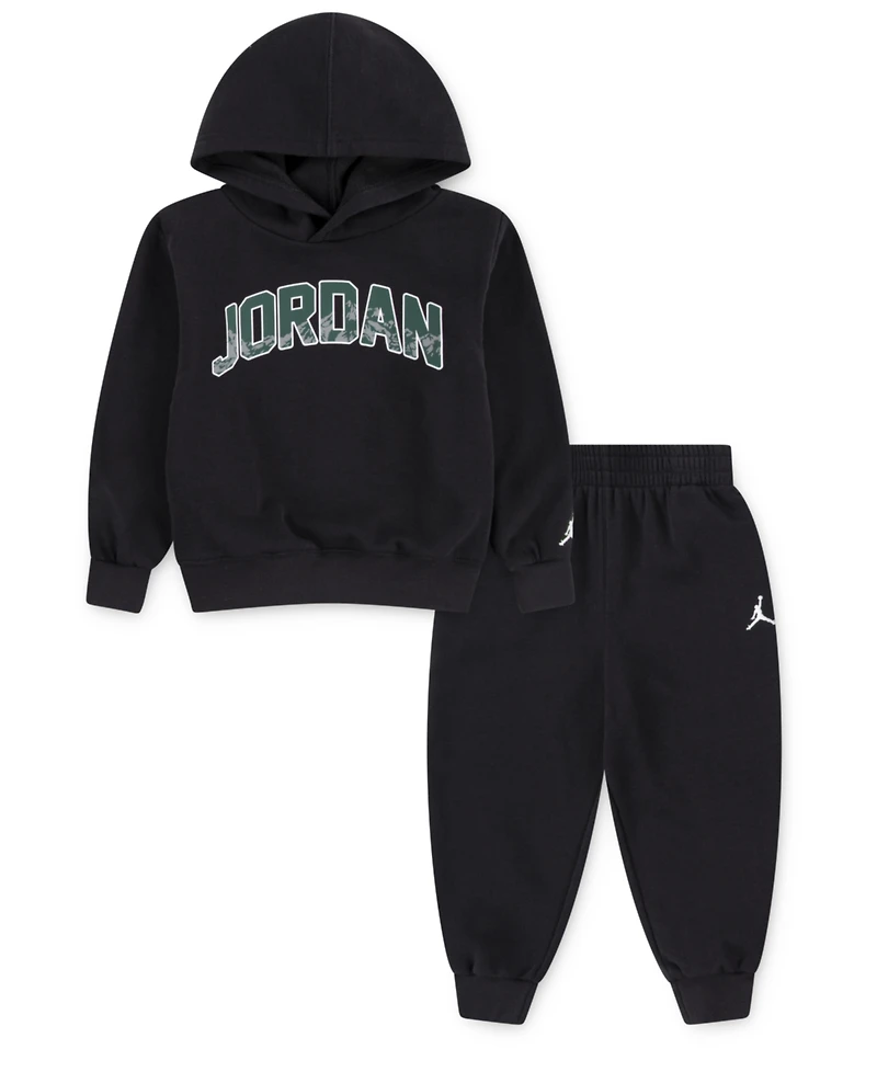 Jordan Boys Toddler 2T-4T 2-Piece Long-Sleeve Hoodie and Jogger Pants Set