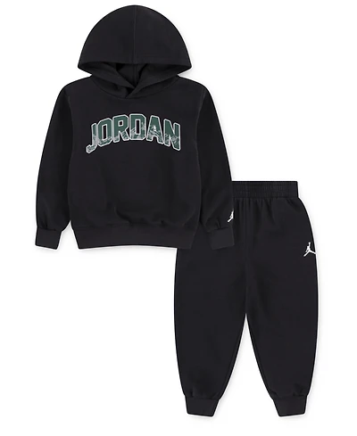 Jordan Boys Toddler 2T-4T 2-Piece Long-Sleeve Hoodie and Jogger Pants Set