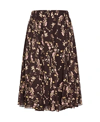 City Chic Women's Serene Print Midi Skirt