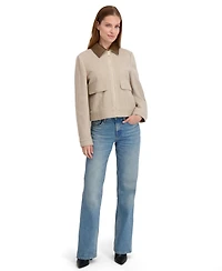 Laundry by Shelli Segal Women's Belted Puffer Coat