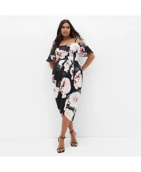 City Chic Women's Plus Love Me Do Dress