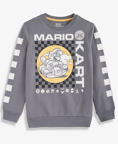Epic Threads Boys 5-20 Mario Kart Sweatshirt, Macy's Exclusive