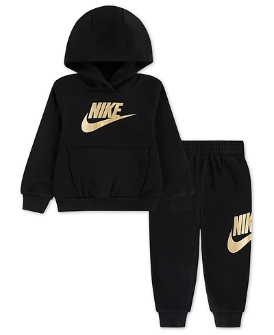 Nike Toddler Kids 2-Piece Club Fleece Pullover Hoodie Set