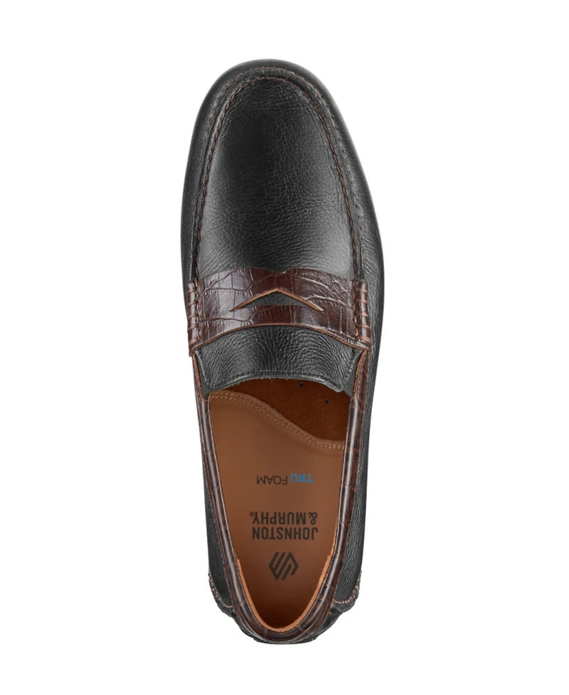 Johnston & Murphy Men's Slip-On Round Toe Shoe