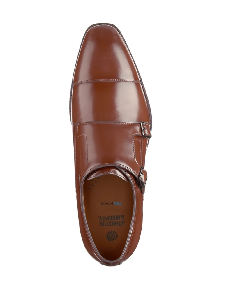Johnston & Murphy Men's Sullivan Double Buckle Detail Shoe