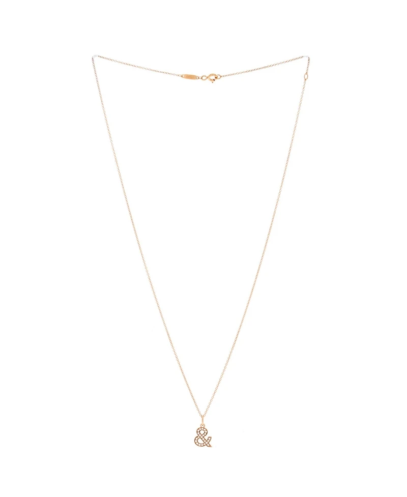 Pre-Owned Tiffany & Co. Ampersand Pendant Necklace