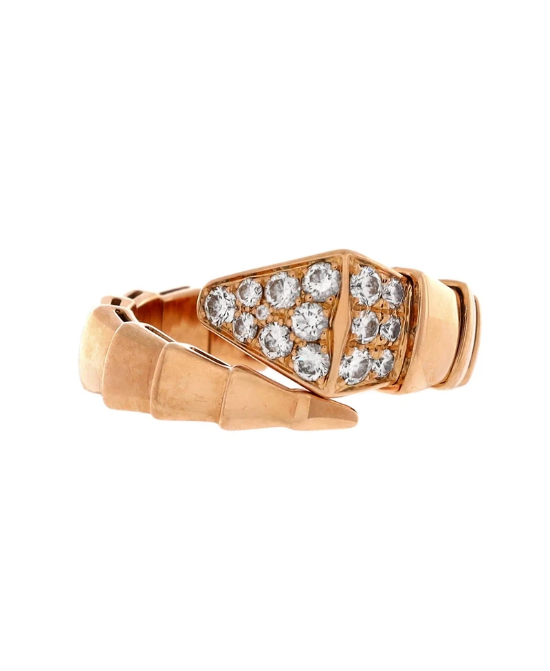 Pre-Owned Bvlgari Serpenti Viper One-Coil Ring