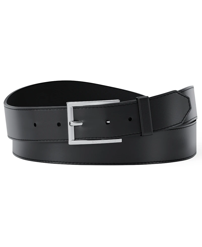 Michael Kors Men's Rectangular Dress Belt