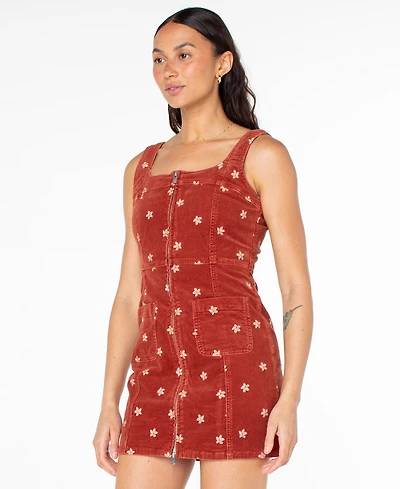 Roxy Women's Square Neck Sami Embroidered Dress