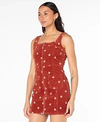 Roxy Women's Square Neck Sami Embroidered Dress
