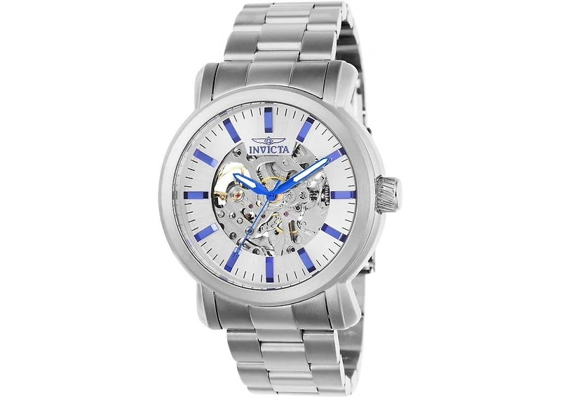 Invicta Men's 22573 Vintage Automatic 3 Hand Silver Dial Watch