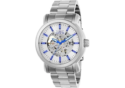 Invicta Men's 22573 Vintage Automatic 3 Hand Silver Dial Watch