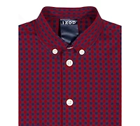 Izod Baby Boys 3-Piece Fairisle Truck Sweater Vest, Shirt and Pants Set