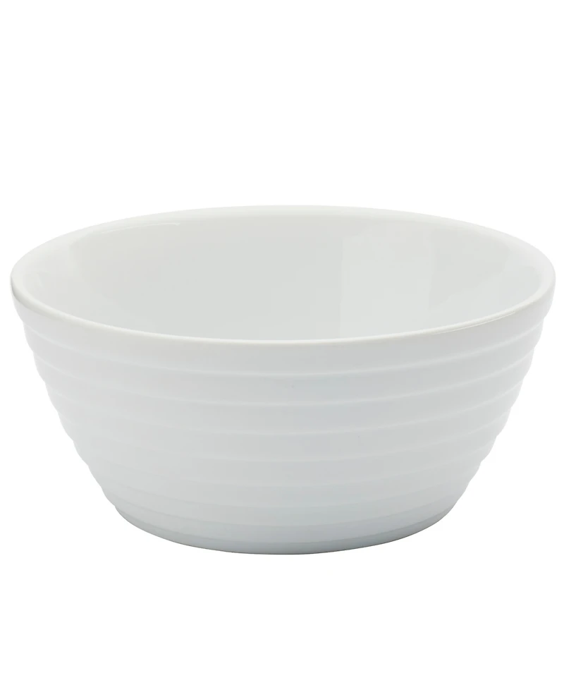Tabletops Gallery Textured Round Bowls, Set of 4, Service For 4