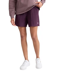 Puma Women's Essential Woven Pin Loose Fit Tuck Shorts