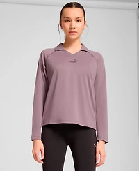 Puma Women's Essential Animal Long Sleeve Jersey Top