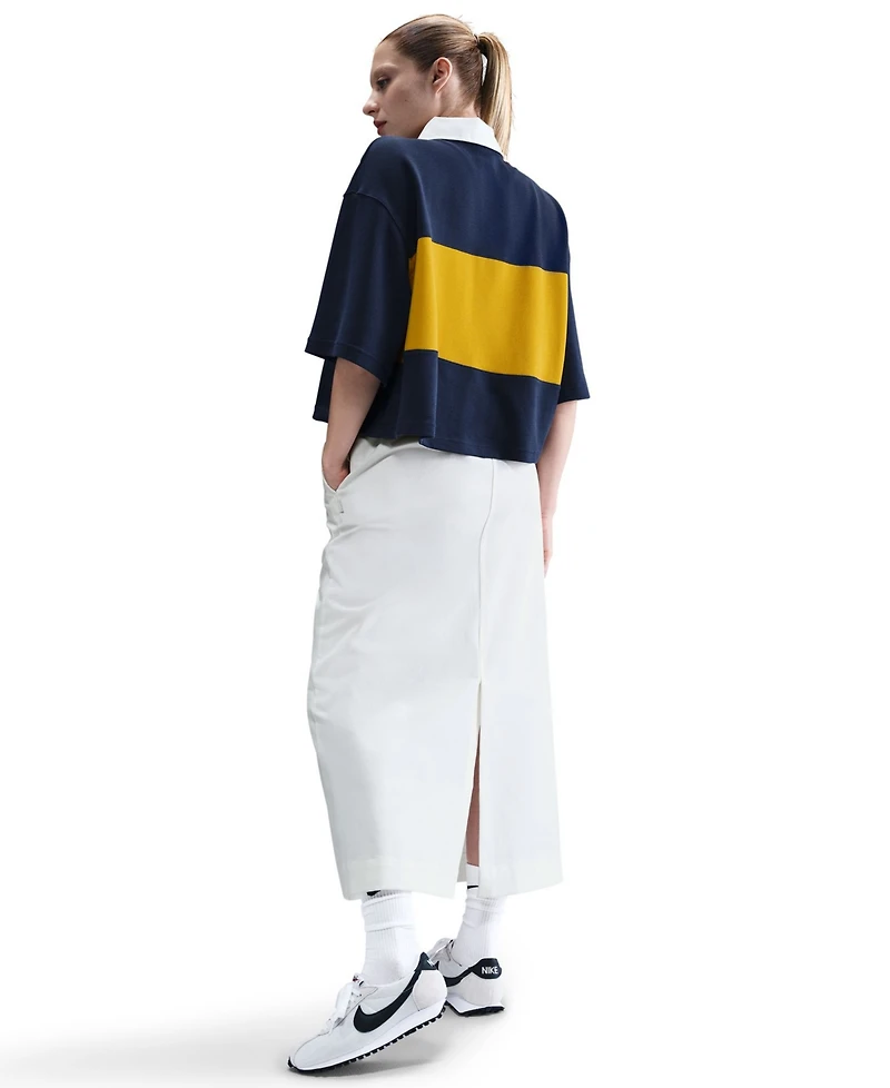 Nike Sportswear Women's Short-Sleeve Oversized Polo Top