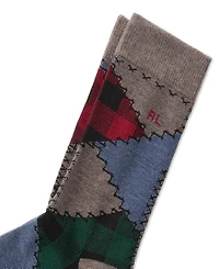 Polo Ralph Lauren Women's Patchwork Crew Socks