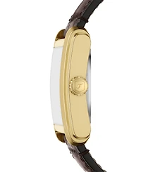 Fossil Men's Carraway Automatic Brown Croco Leather Watch