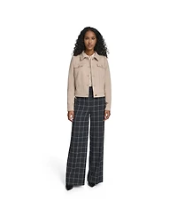 Tommy Hilfiger Women's Point Collar Trucker Jacket